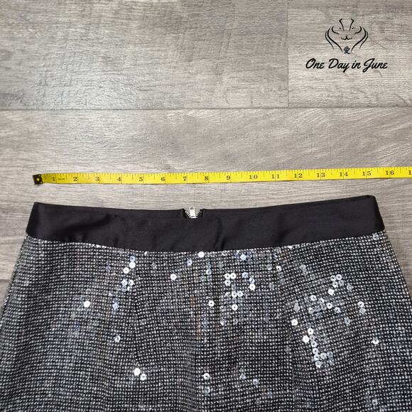 mark. Sequin Mini Skirt Size L - Picture 3 of 5